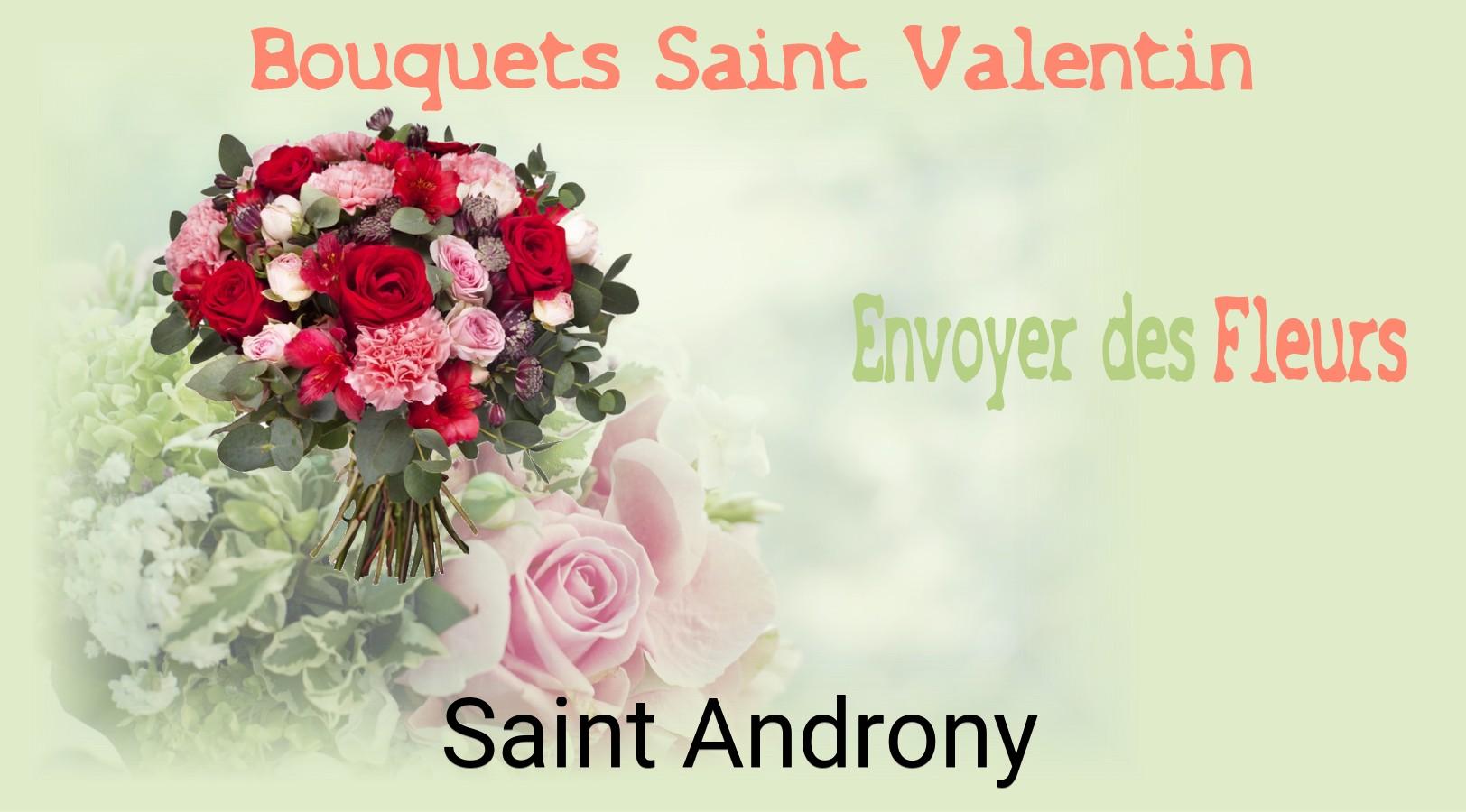 Roses de Saint-Valentin livrées à Saint-Androny